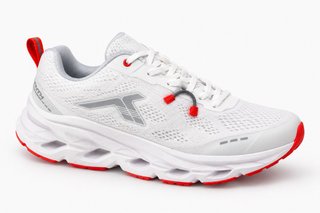 Zapatillas Deportivas Tenth Blancas y Rojas