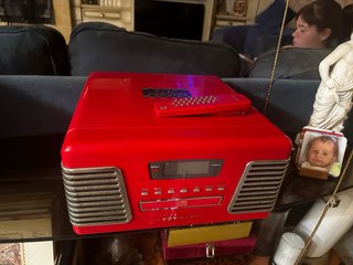 Tocadiscos Crosley Vintage Rojo
