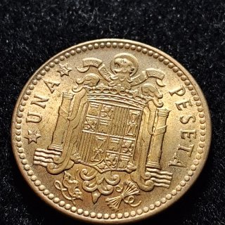 Moneda 1 Peseta 1953 Estrella 61 #1