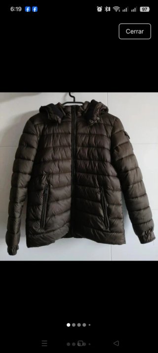 Plumífero Reset Marrón talla 10-12, 152 cm