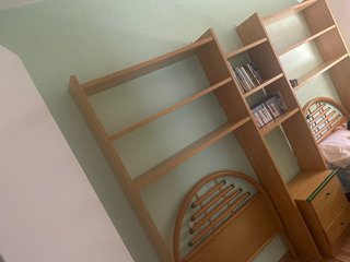 Dormitorio juvenil madera clara