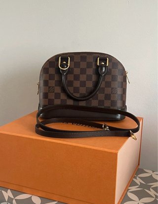 Bolso Louis Vuitton Alma BB Damier Ebene