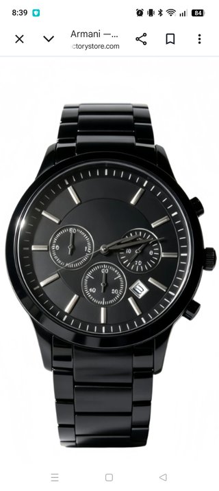 Reloj Armani Negro