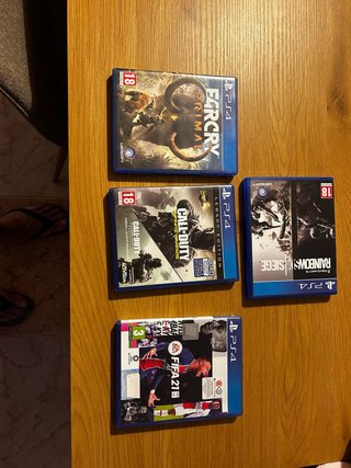 Lote 4 Juegos PS4