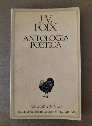 Llibre Antologia poètica de J V Foix