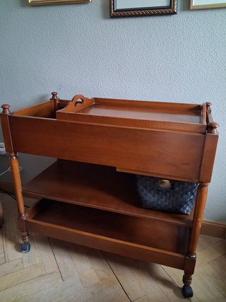 Carrito mueble bar de madera