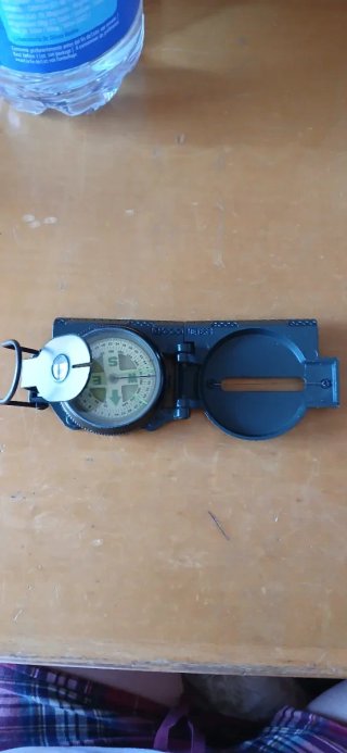 Brújula de Orientación Plegable