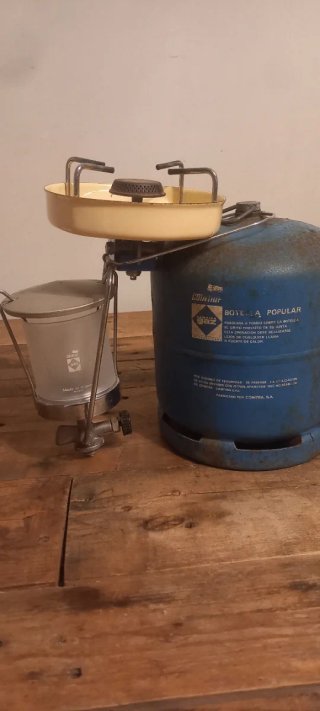 Fornello a Gas per Campeggio Cointra con Lampada