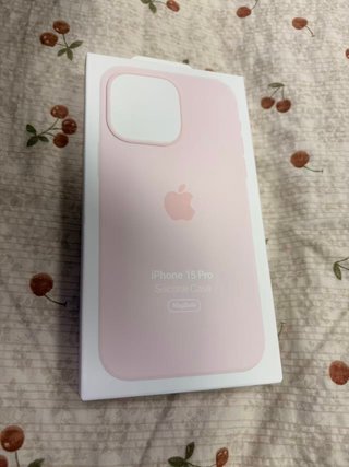 Funda Silicona Apple iPhone 15 Pro Rosa