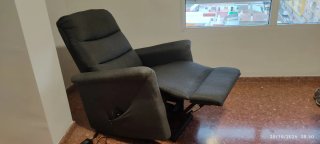 Sillón relax gris