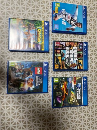 Lote de 5 Juegos para PS4 (PlayStation 4)