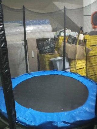 Cama Elástica con Red de Seguridad