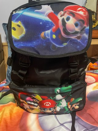 Mochila Nueva Mario Bros Galaxy