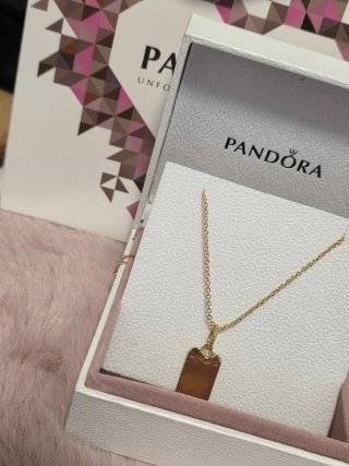 Collar con Placa Pandora gravable