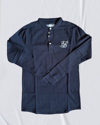 Camiseta Manga Larga SikSilk Negra