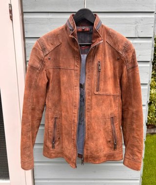 Cazadora DNR Marrón Estilo Vintage Talla M