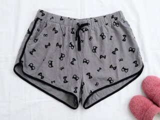 Pantalón corto de pijama estampado