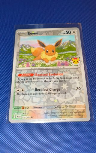 🇬🇧 Carta Eevee - Pokémon Day 2025