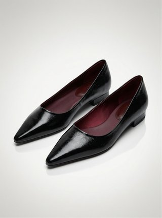 Zapatos Planos Zara Negros Talla 38