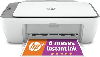HP DeskJet 2720e - Impresora Multifunción, 6 meses de impresión Instant Ink con HP+
