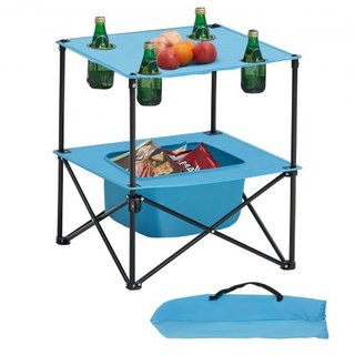 Folding Camping Table, Portable Outdoor Lightweigh
