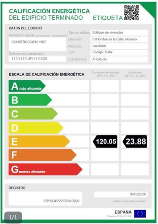 Certificado energético