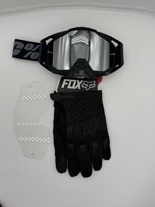 Gafas 100% y Guantes Fox Nuevos 113