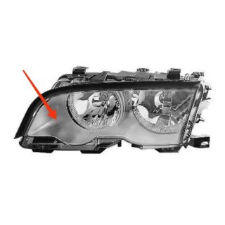 Interior faros BMW E46 Titan Silver