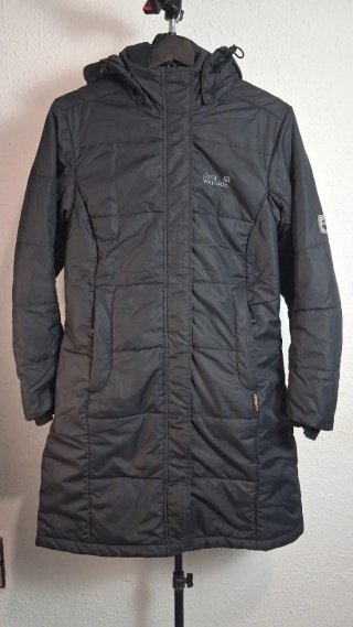 Abrigo Largo Jack Wolfskin Iceguard Negro S