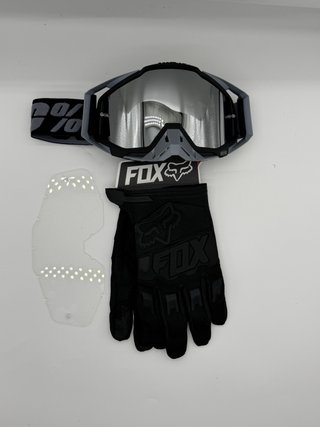 Gafas 100% y Guantes Fox Nuevos 114