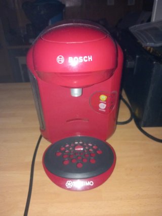 Cafetera Bosch Tassimo Roja