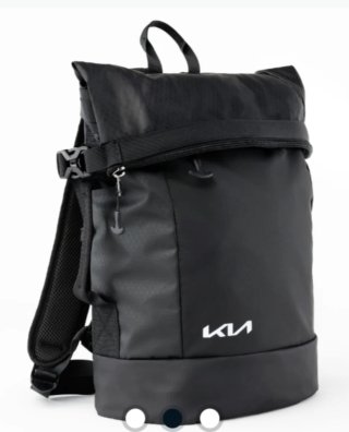 Mochila Impermeable Kia Negra