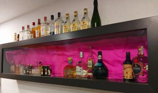 Vitrina expositora de pared