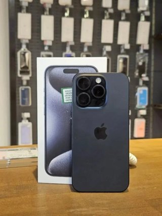 IPHONE 15 PRO 256GB AZUL 88% BAT - 609 CICLOS