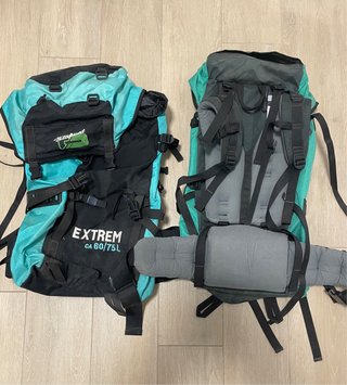 2 Mochilas Altus Extrem 60/75L