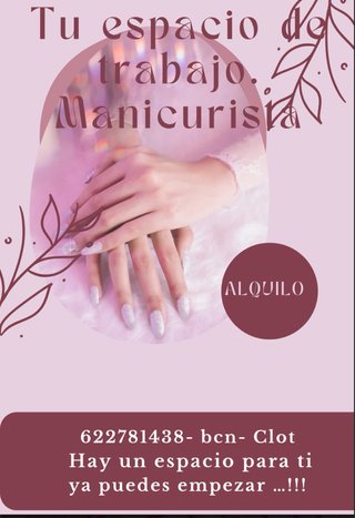 Manicura espacio