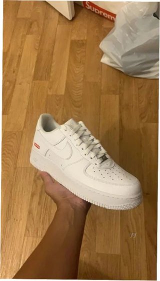 Nike Air Force 1 Low Supreme Blancas Talla 38