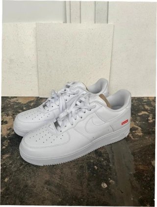 Nike Air Force 1 Low Supreme Blancas Talla 36