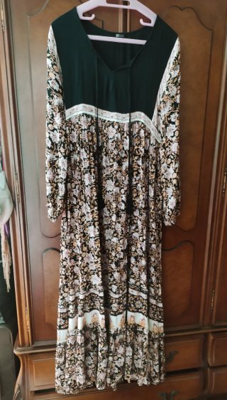 Vestido Largo Estampado billabong