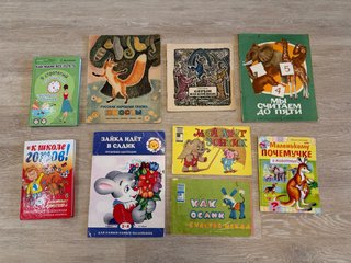 Lote de libros en ruso русские книги для детей
