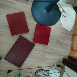 5 Scatole di Legno per Monete
