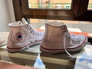 Botines Converse Blancos
