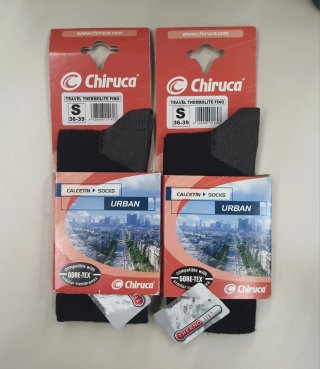 2x Calcetines Chiruca Termolite Talla S 36-39