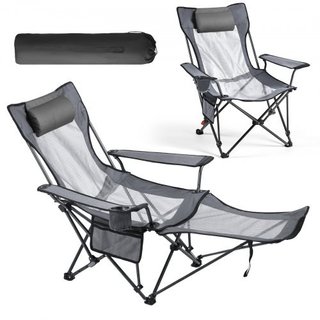 Reclining Camping Chair, 4 Adjustable Positions, P