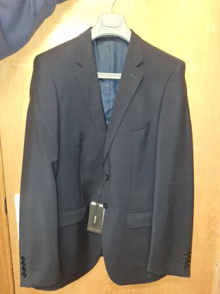 Americana Azul Marino Zara Man