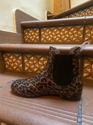 Botas de agua estampado animal talla 40