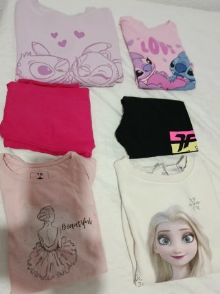 Lote 6 prendas ropa niña talla 10