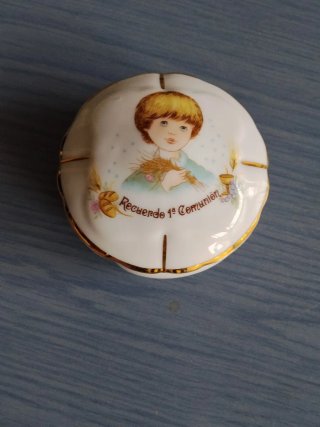 Joyero de Porcelana Recuerdo 1ª Comunión