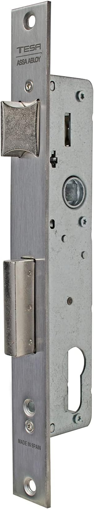 Tesa Assa Abloy 4210305NM Cerradura Monopunto De Palanca Basculante Para Perfiles metálicos Niquel M