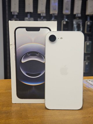 IPHONE 16E 128GB BLANCO 100% BATERÍA - 94 CICLOS